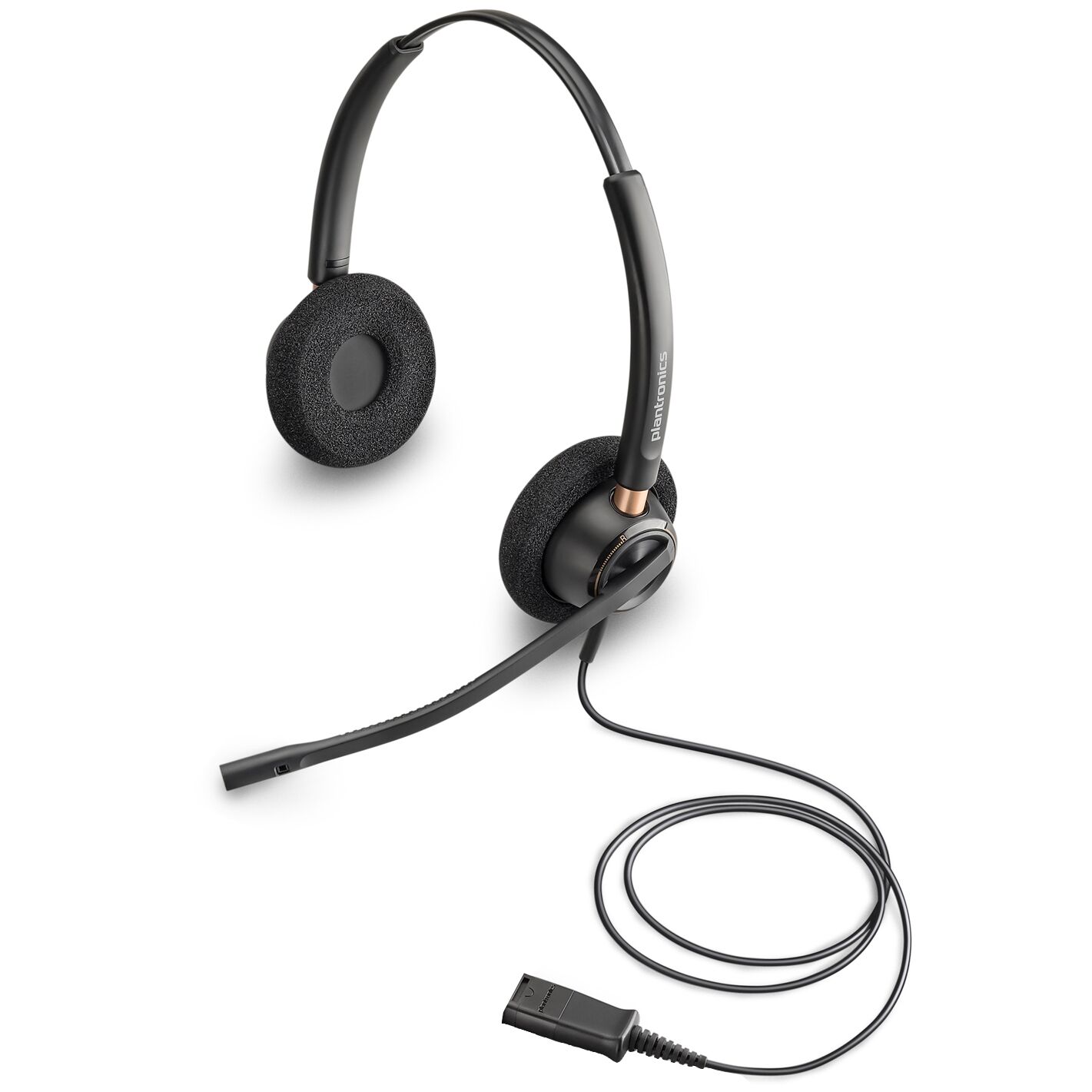 Poly EncorePro 520 Stereo Quick Disconnect Headset (2), DA85 USB