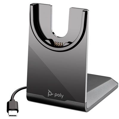 Poly Voyager 4320 UC Hi-Fi Stereo Bluetooth Headset w/Charging