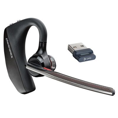 Poly Voyager 5200 UC Bluetooth Headset for Mobile & PC w/BT700