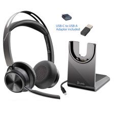 Poly Voyager Focus 2 UC (充電スタンドあり) Poly Voyager Focus2 UC Bluetooth Headset Online - BTP