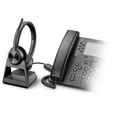 Poly Savi 7320 Ultra-Secure DECT Wireless Headset | BTP