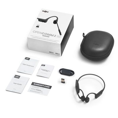 Shokz OpenComm2 UC (2025 Upgrade) Stereo Bone Conduction Bluetooth