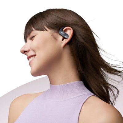 Shokz OpenFit Air Open-Ear Lightweight Stereo Earbuds w/Charging