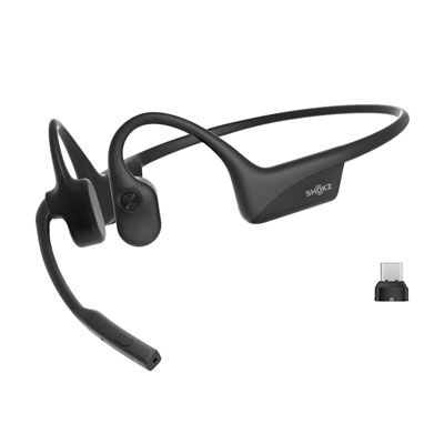 Shokz OpenComm2 UC (2025 Upgrade) Stereo Bone Conduction Bluetooth