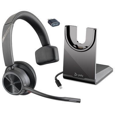 Poly Voyager 4310 UC Mono Bluetooth Headset with Charging Stand