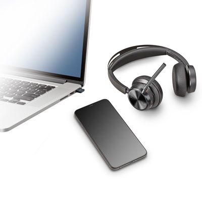 Poly Voyager Focus2 UC Stereo Bluetooth Headset w/ANC & Charging