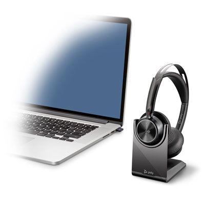 Poly Voyager Focus2 UC Stereo Bluetooth Headset w/ANC & Charging